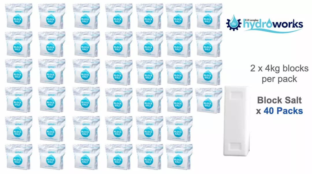 Harvey's Block Salt 40 Packs